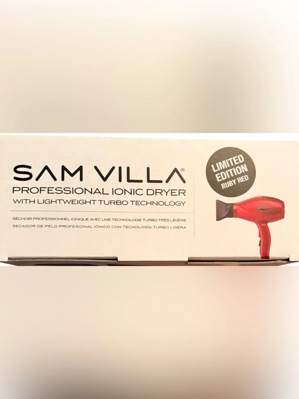 Limited Edition Hair Dryer — Ruby Red